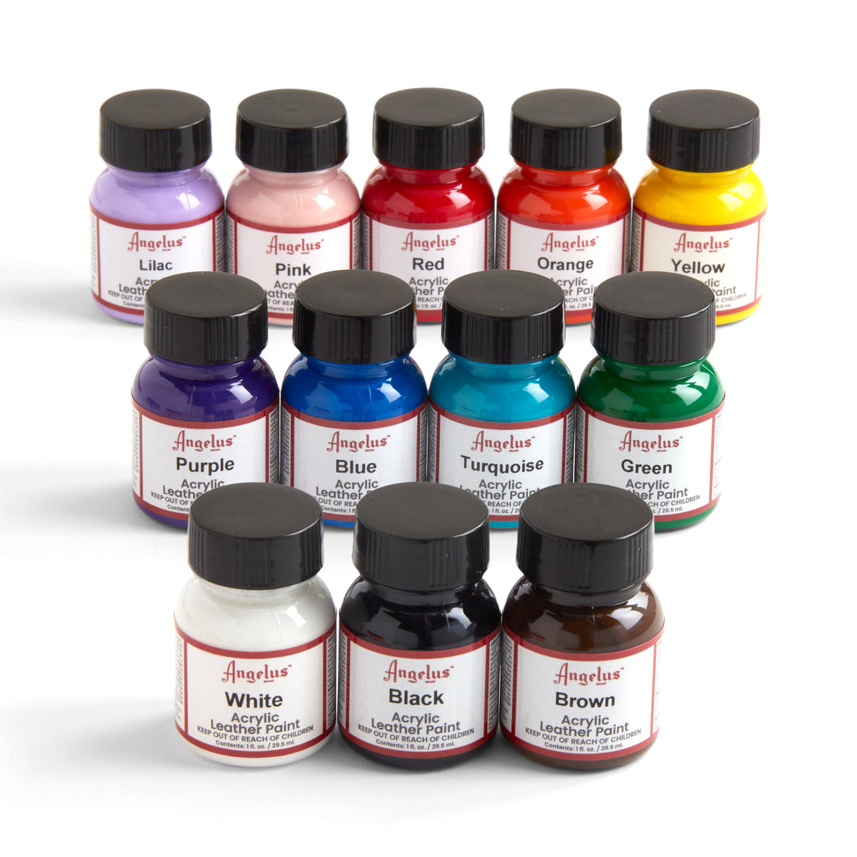 Angelus Best Sellers Leather Paint Set — Tandy Leather, Inc.